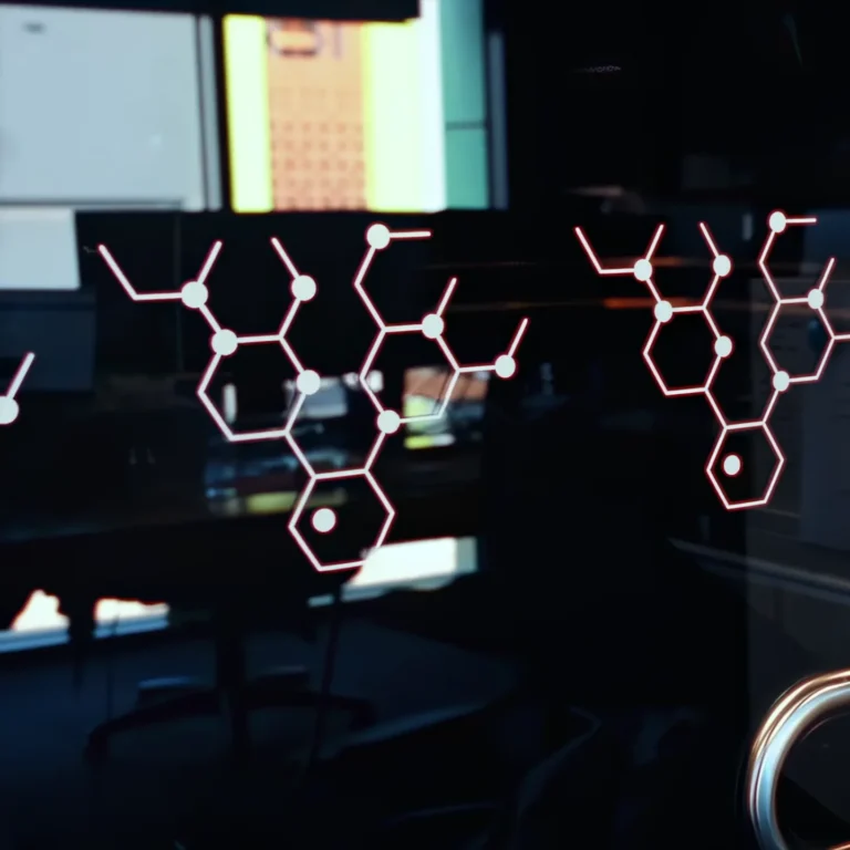 Genesis Evolution office showing the logo on the door